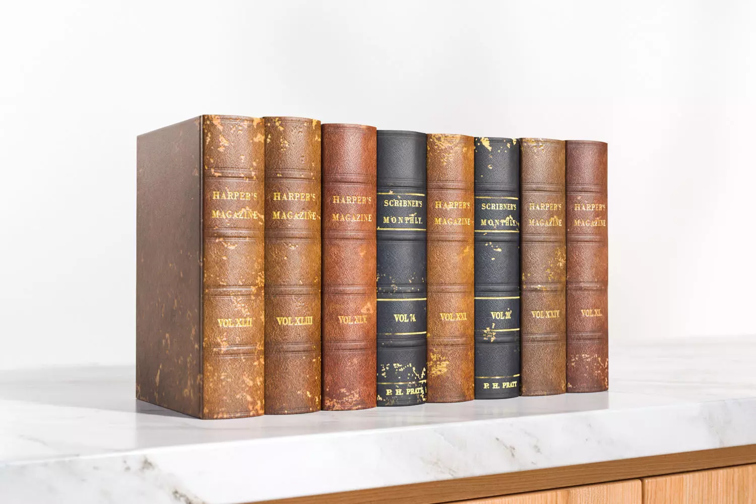 Classic books 3D model_0