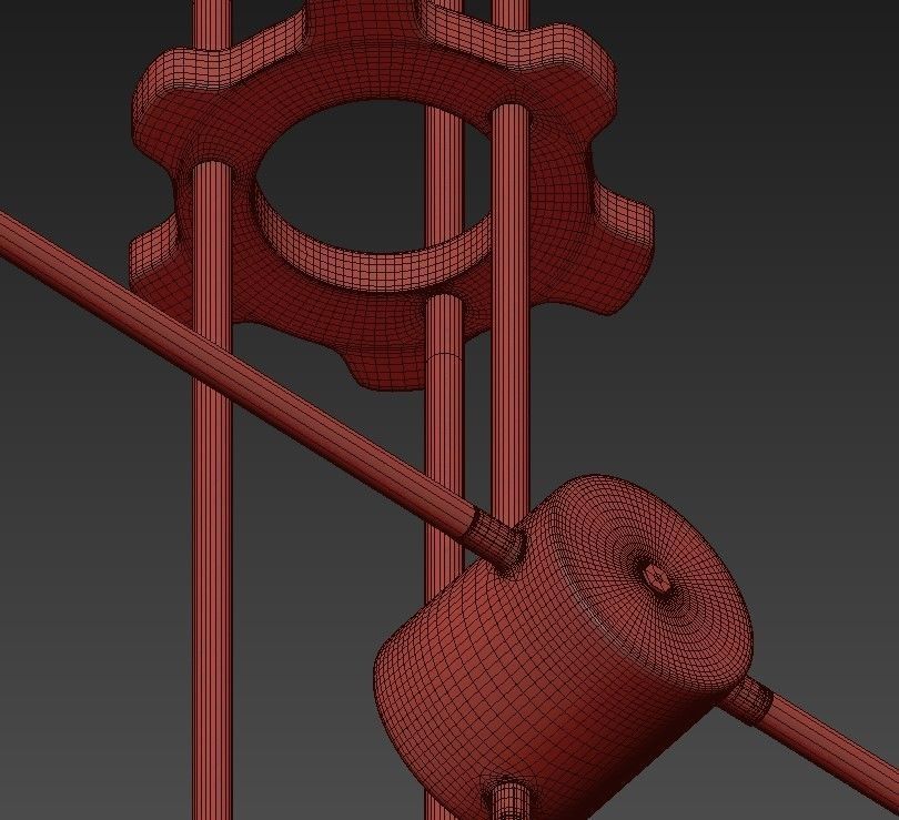 Bullarum Si 6 Chandelier 3D model_5