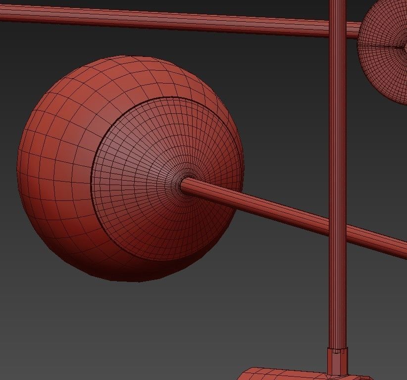 Bullarum Si 6 Chandelier 3D model_7