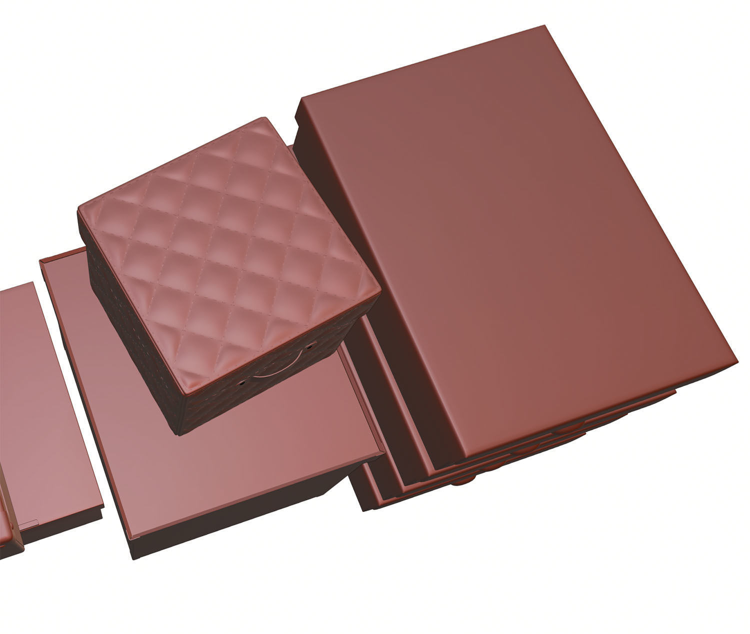 Stock of a colorful box 3D model_11