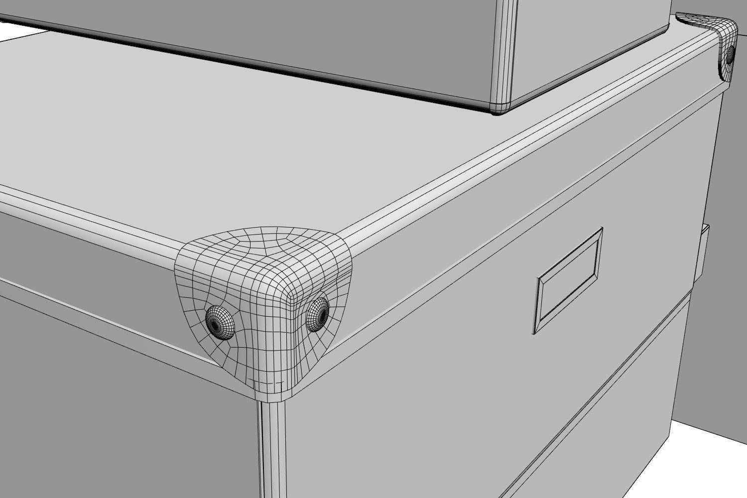 Stock of a colorful box 3D model_6