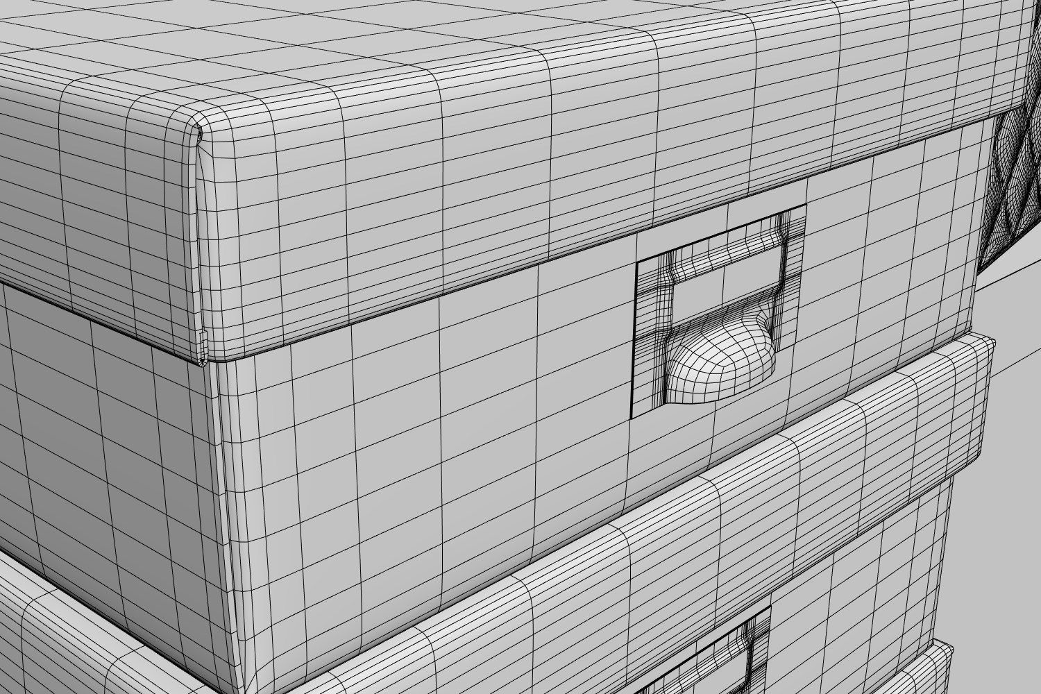 Stock of a colorful box 3D model_8