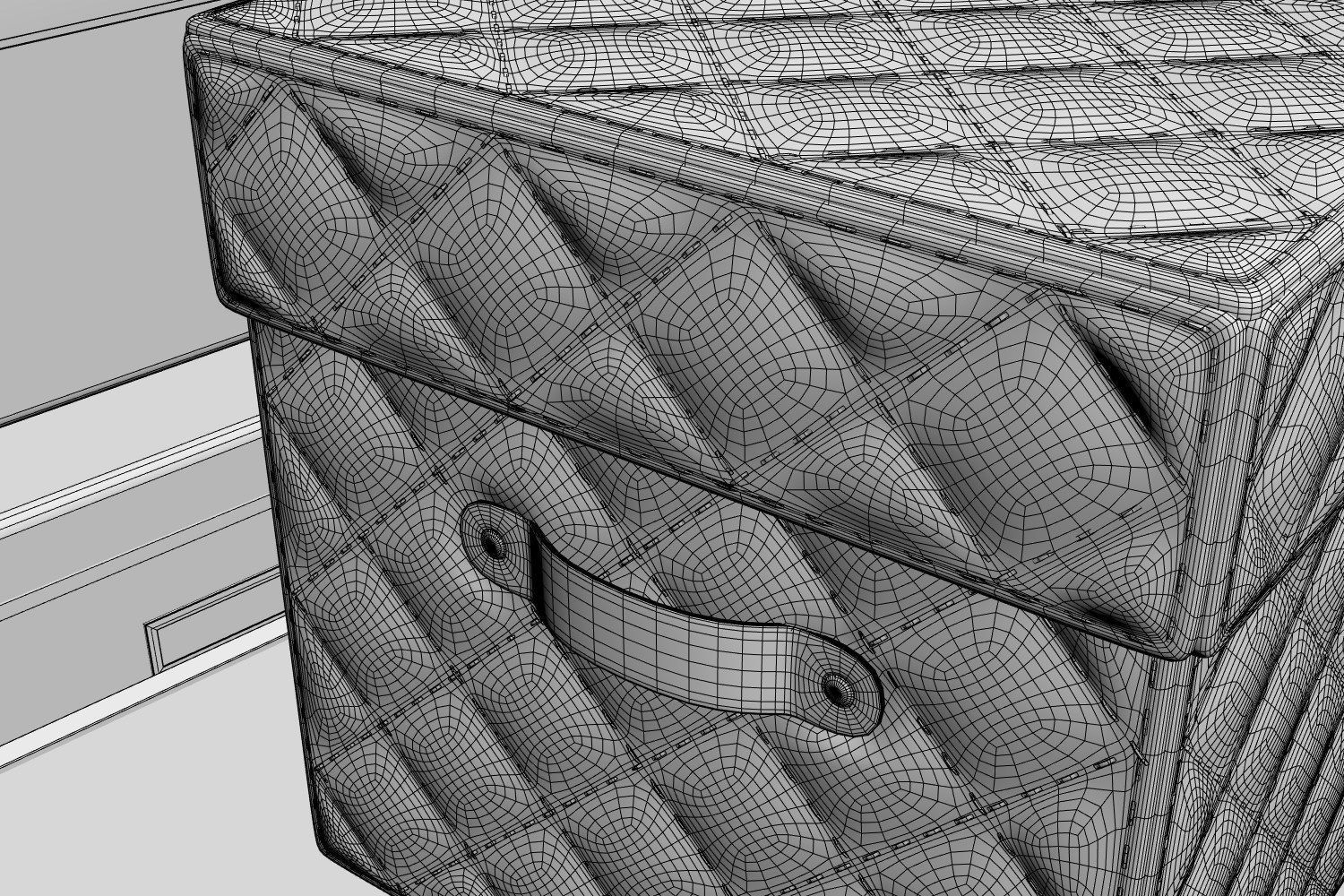 Stock of a colorful box 3D model_4