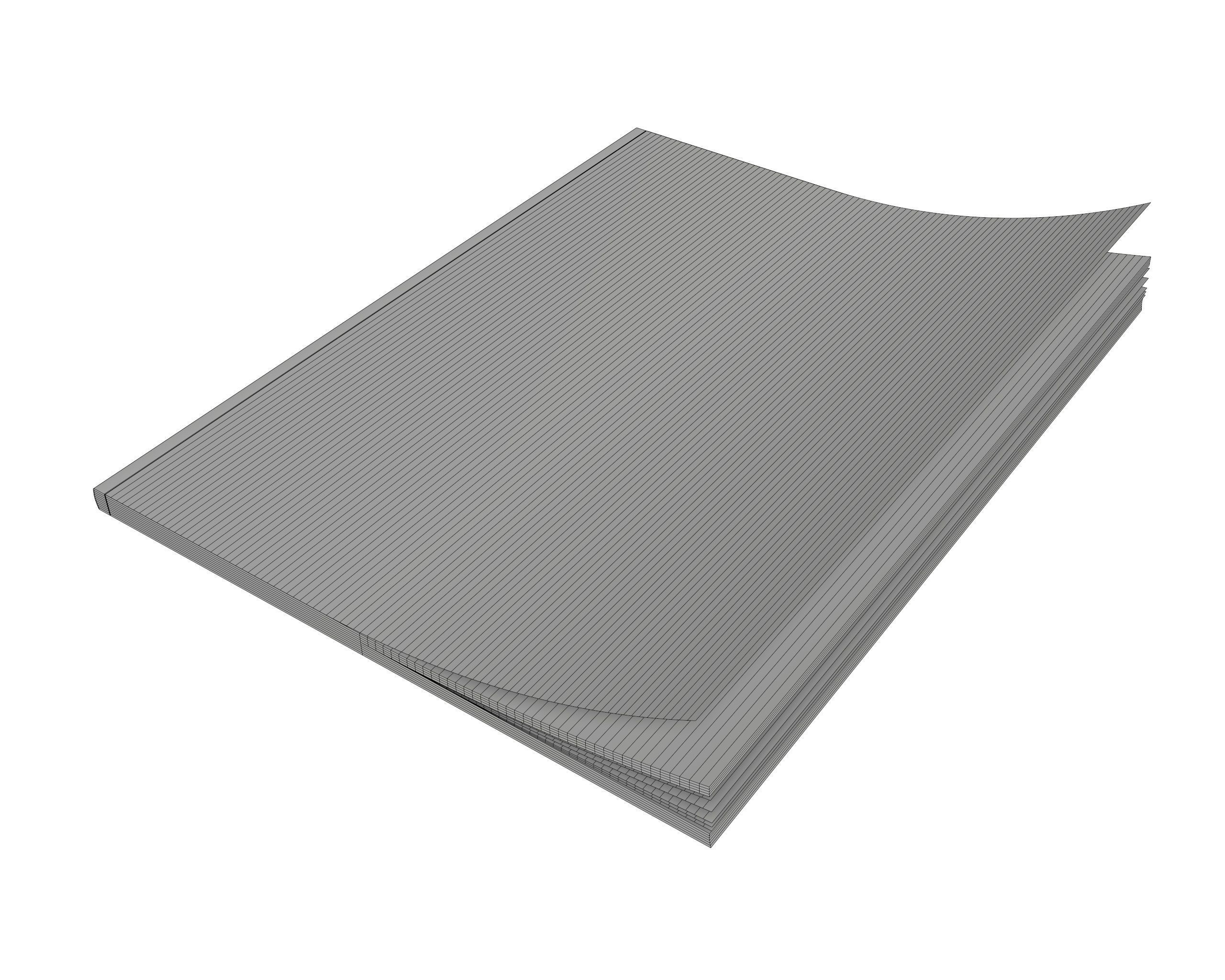 Magazine closed 02 3D model_6