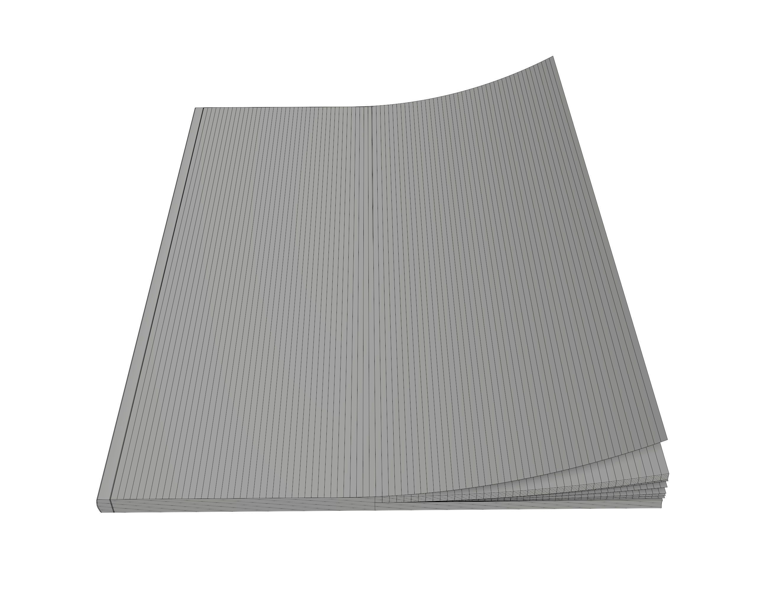 Magazine closed 02 3D model_5