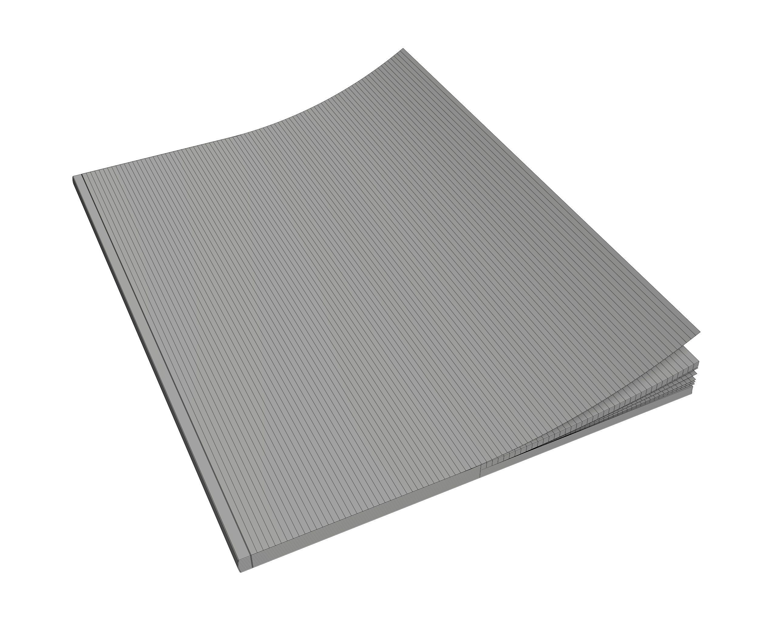 Magazine closed 02 3D model_4