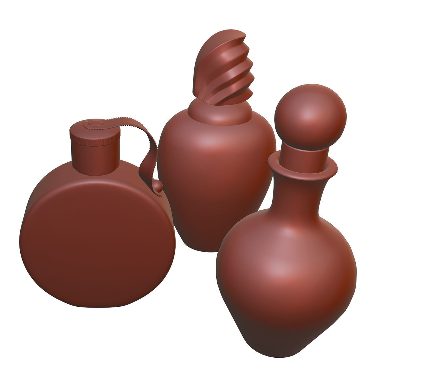 Perfume bottles 3D model_9