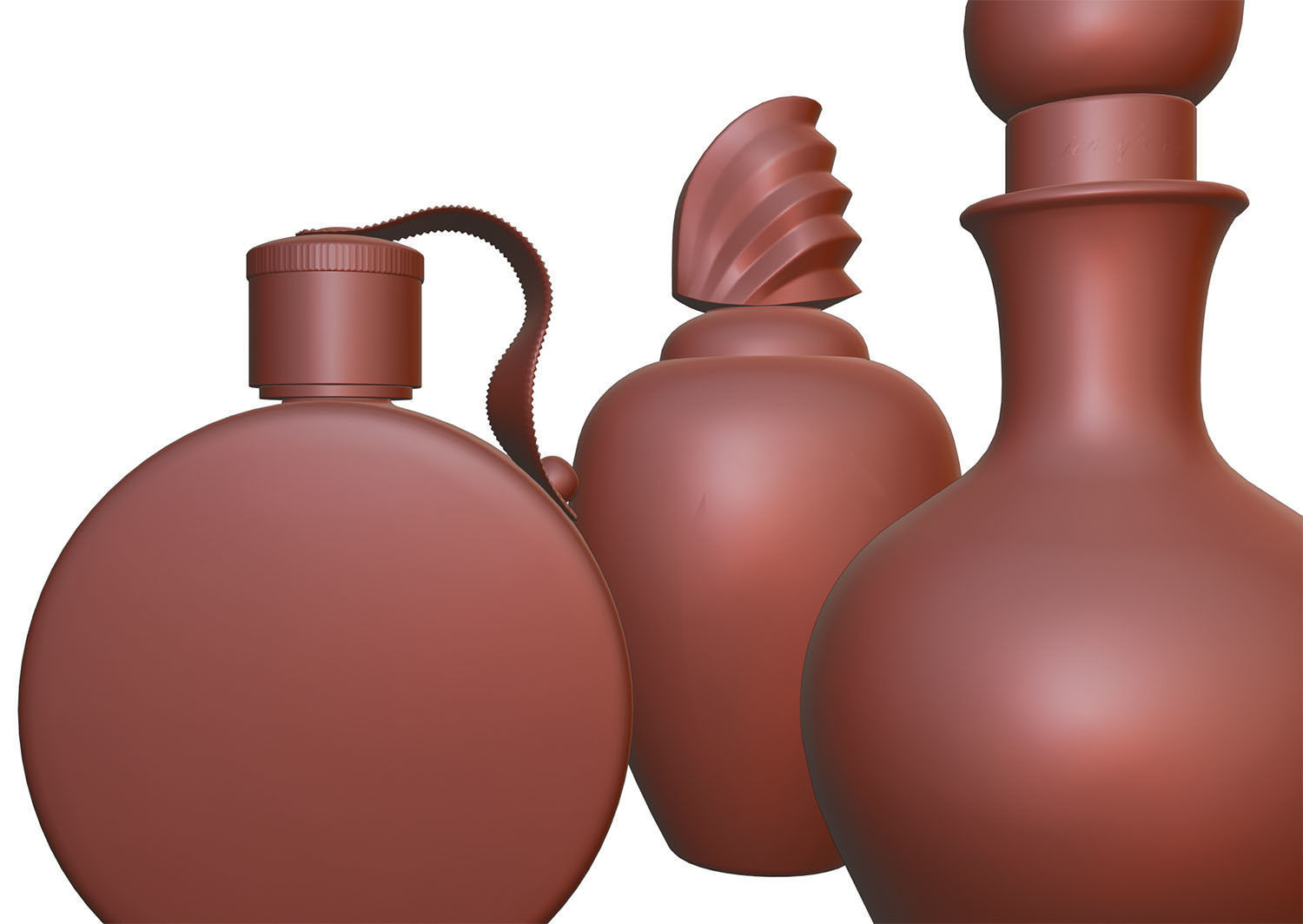 Perfume bottles 3D model_11