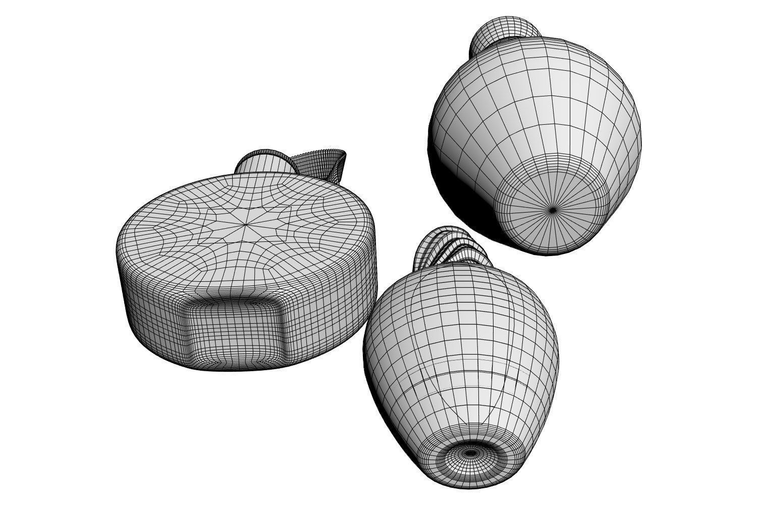 Perfume bottles 3D model_4