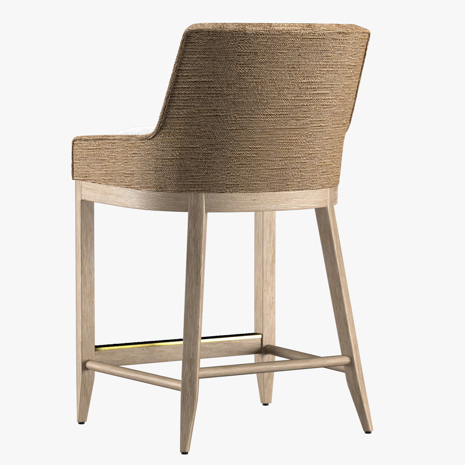 MARISOL SEAGRASS TRACK STOOL 3D model_5