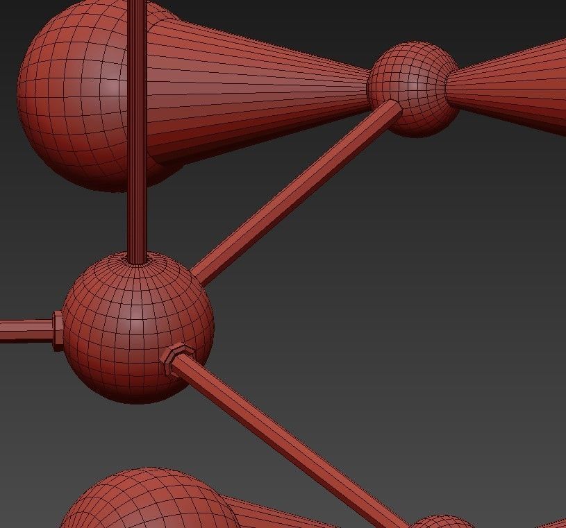 CARACAS SIX LIGHT CHANDELIER 3D model_6