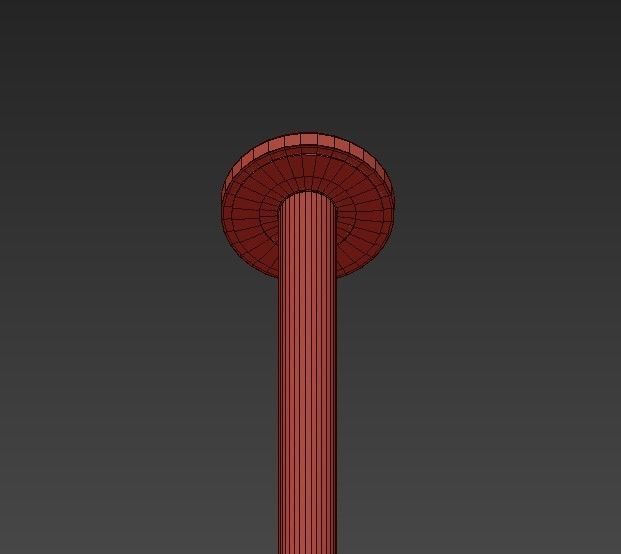 CARACAS SIX LIGHT CHANDELIER 3D model_4