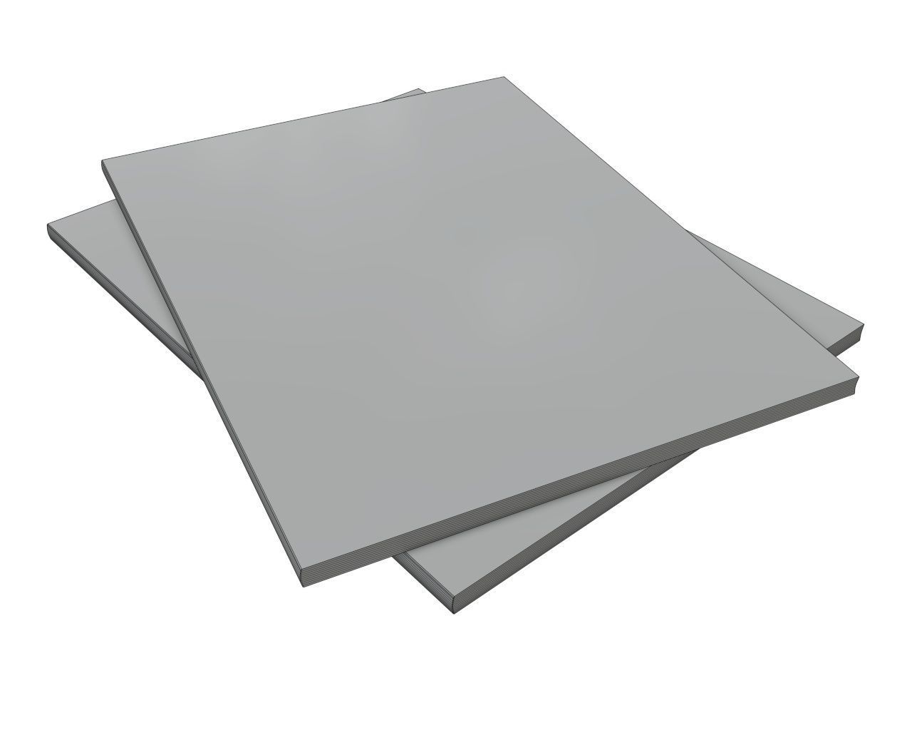 Magazine closed 3D model_3