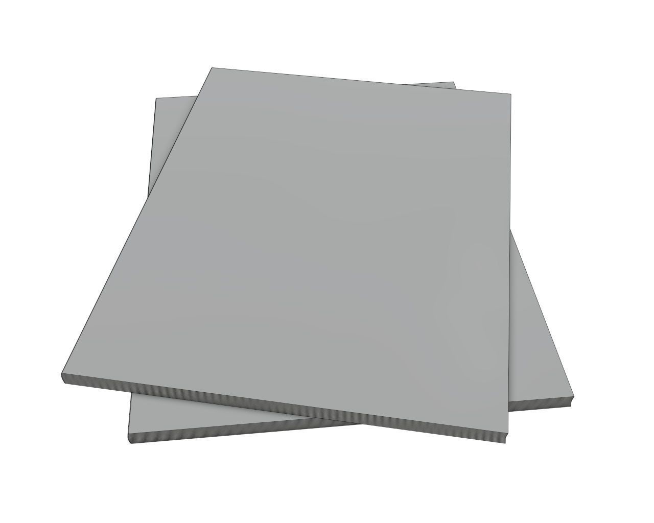 Magazine closed 3D model_4