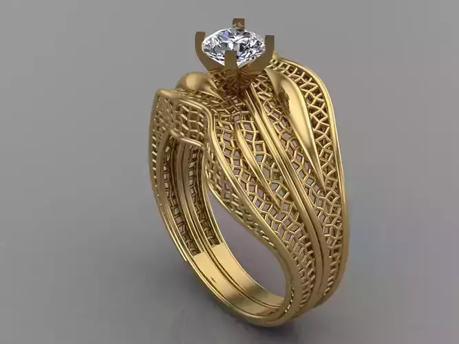 GC GOLD Y068 - Diamond Ring