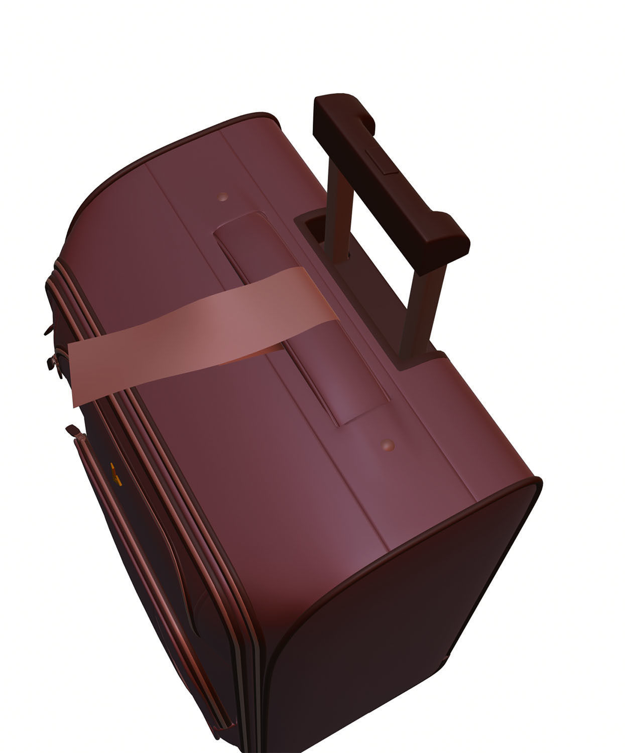Travel suitcase 3D model_11