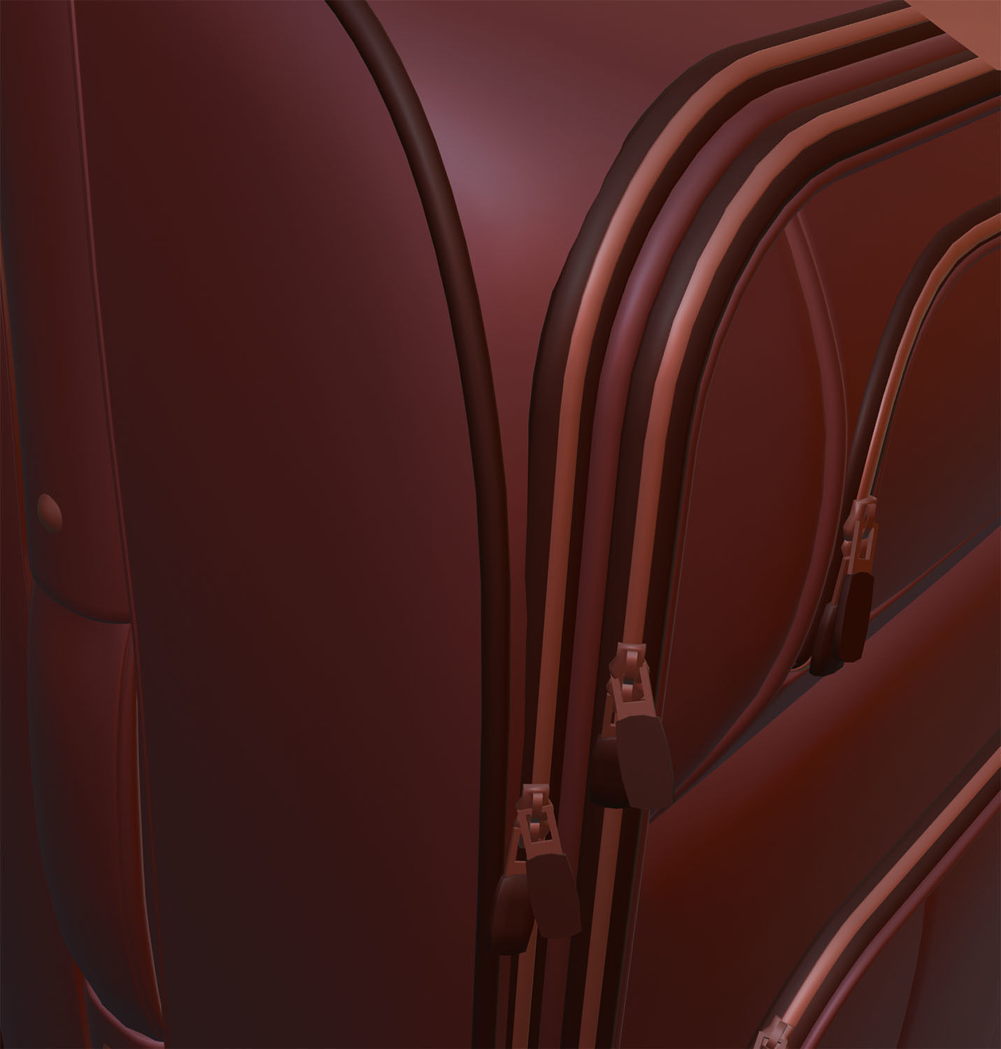 Travel suitcase 3D model_12
