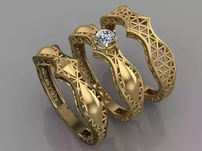 GC GOLD Y069 - Diamond Ring 