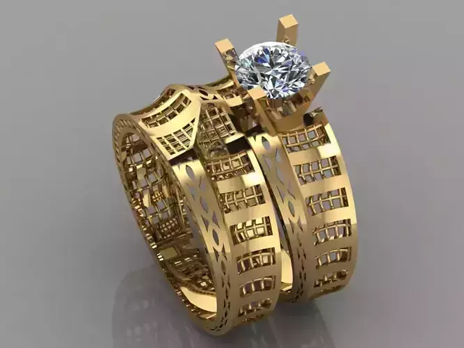 GC GOLD Y070- Diamond Ring 