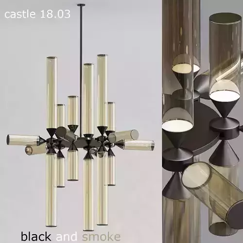 Castle 18 03 Black and Smoke designed by Jason Miller 3D model