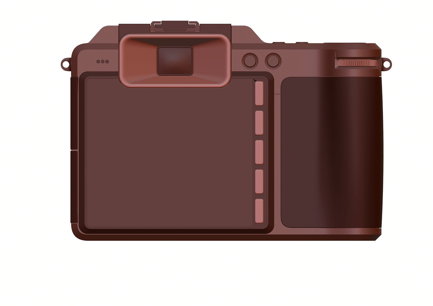 Digital camera 3D model_12
