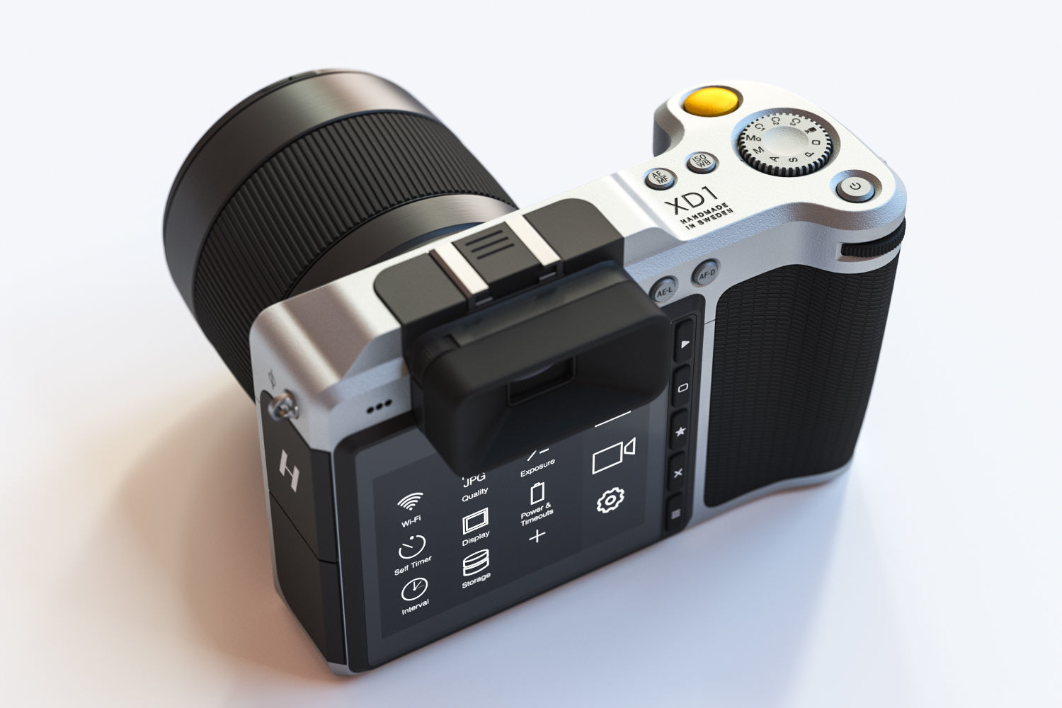Digital camera 3D model_3