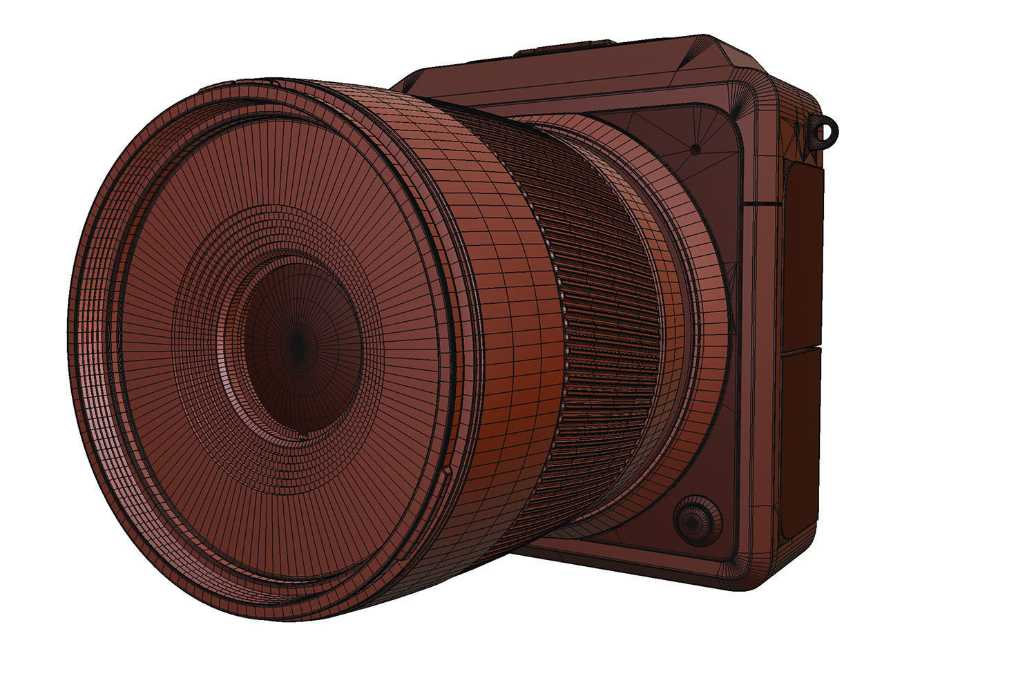 Digital camera 3D model_13