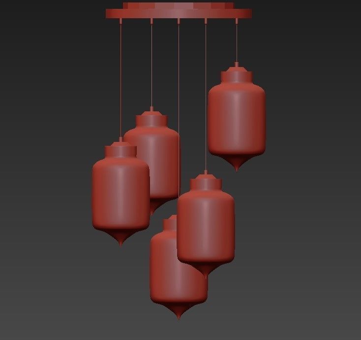 Circular 5 Turret designed by Jeremy Pyles 3D model_1