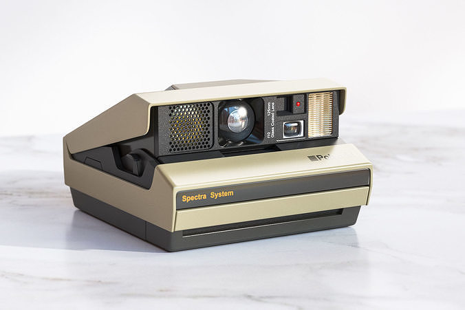 An old polaroid camera 3D model