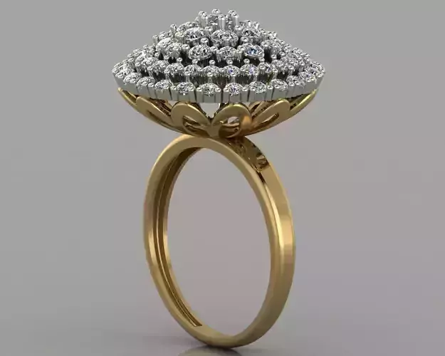 GC GOLD T010- Diamond ring