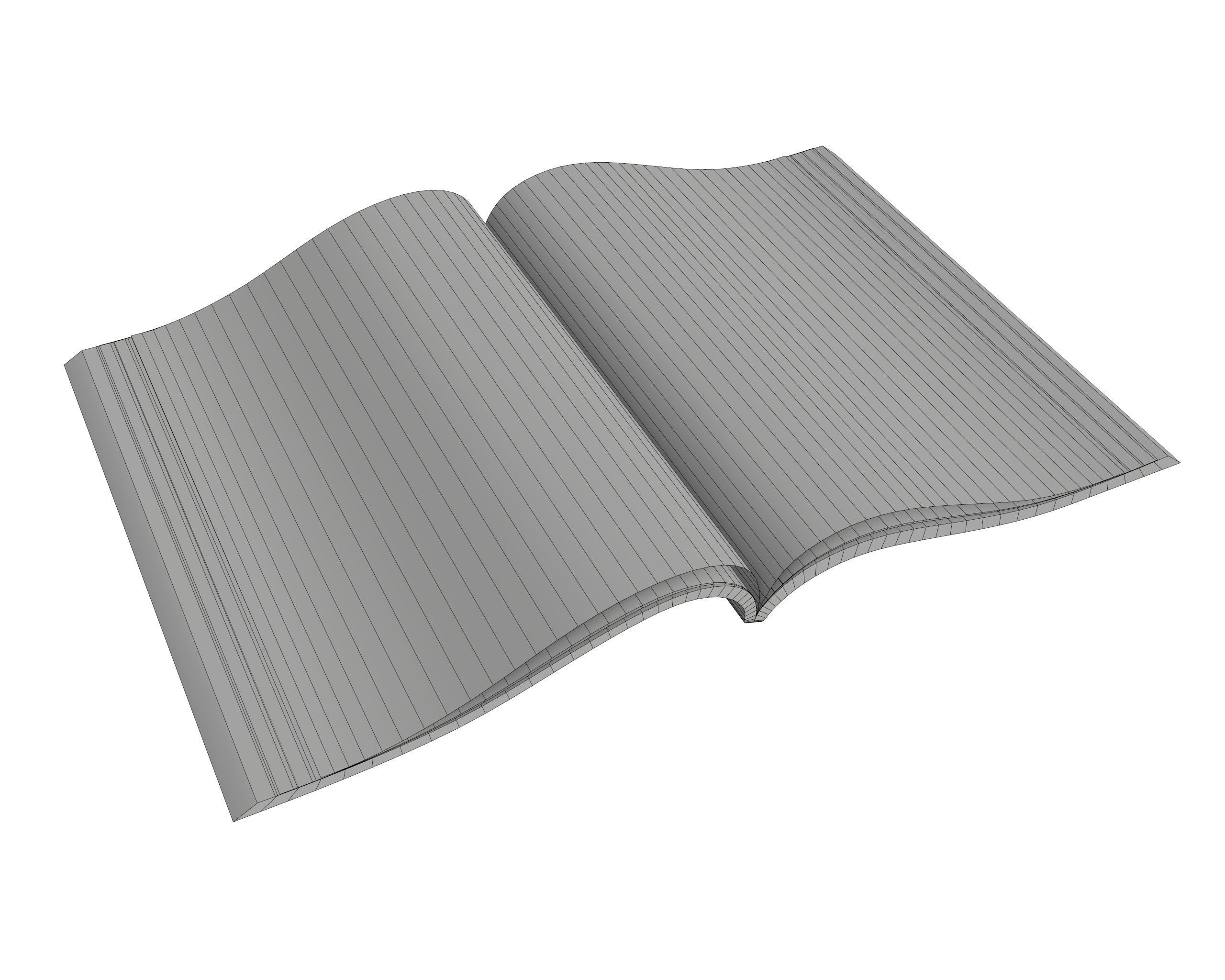 Magazine opened 02 3D model_4