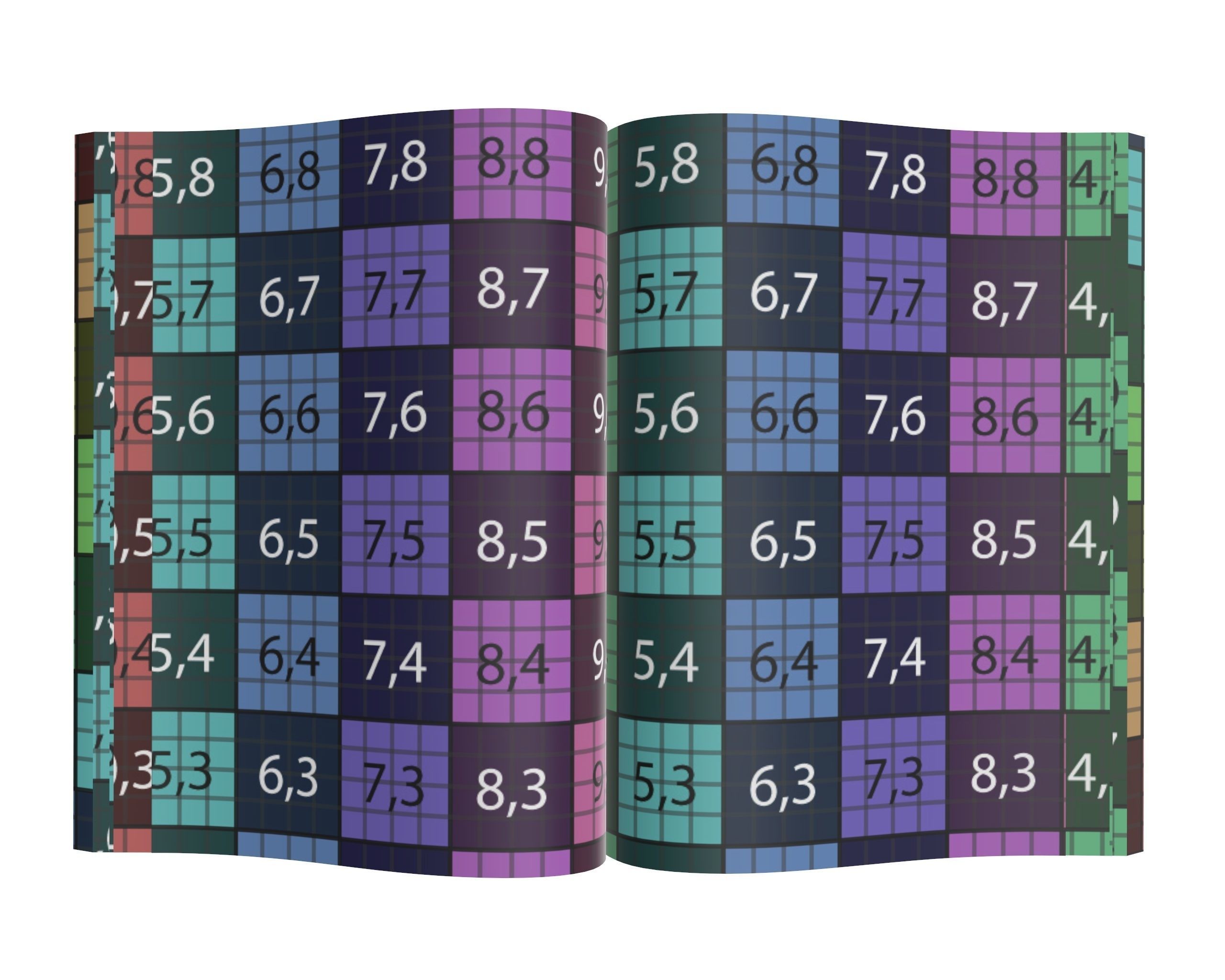 Magazine opened 02 3D model_11