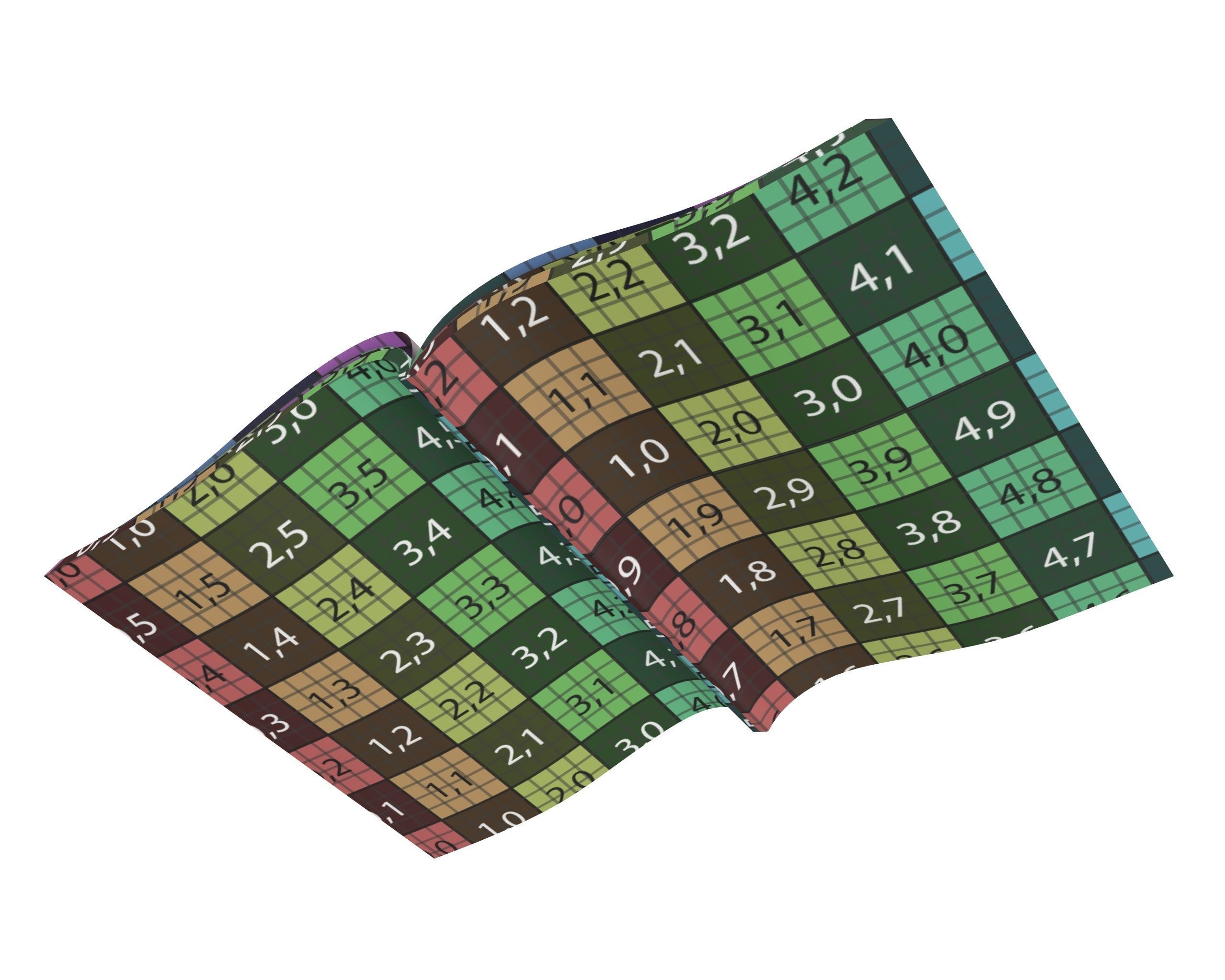 Magazine opened 02 3D model_10