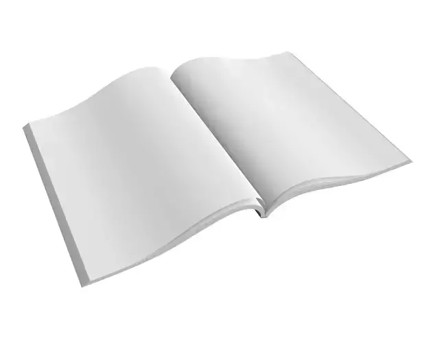 Magazine opened 02 3D model