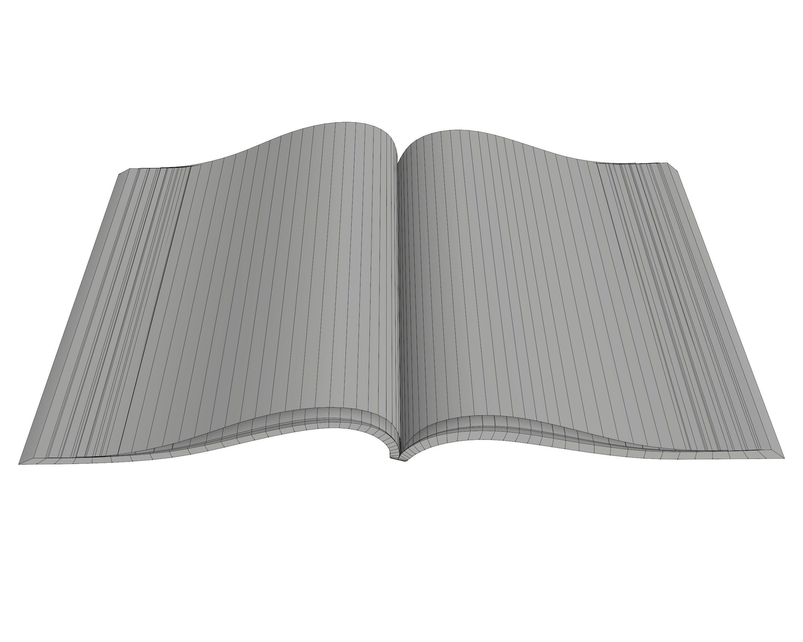 Magazine opened 02 3D model_5