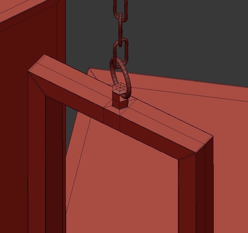 Cubismus Chandelier 3D model_7