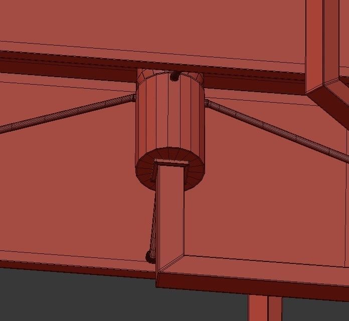 Cubismus Chandelier 3D model_6