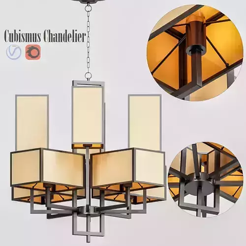Cubismus Chandelier