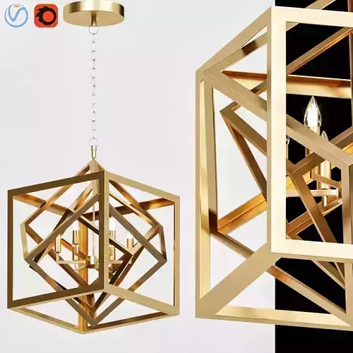 CUBIST Chandelier