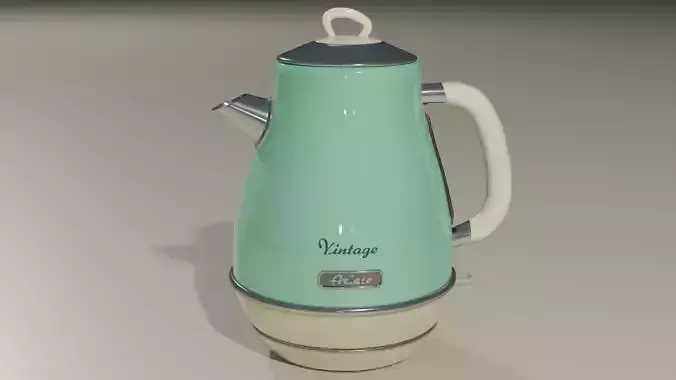 Ariete Vintage Style Electric kettle 3D 3D model
