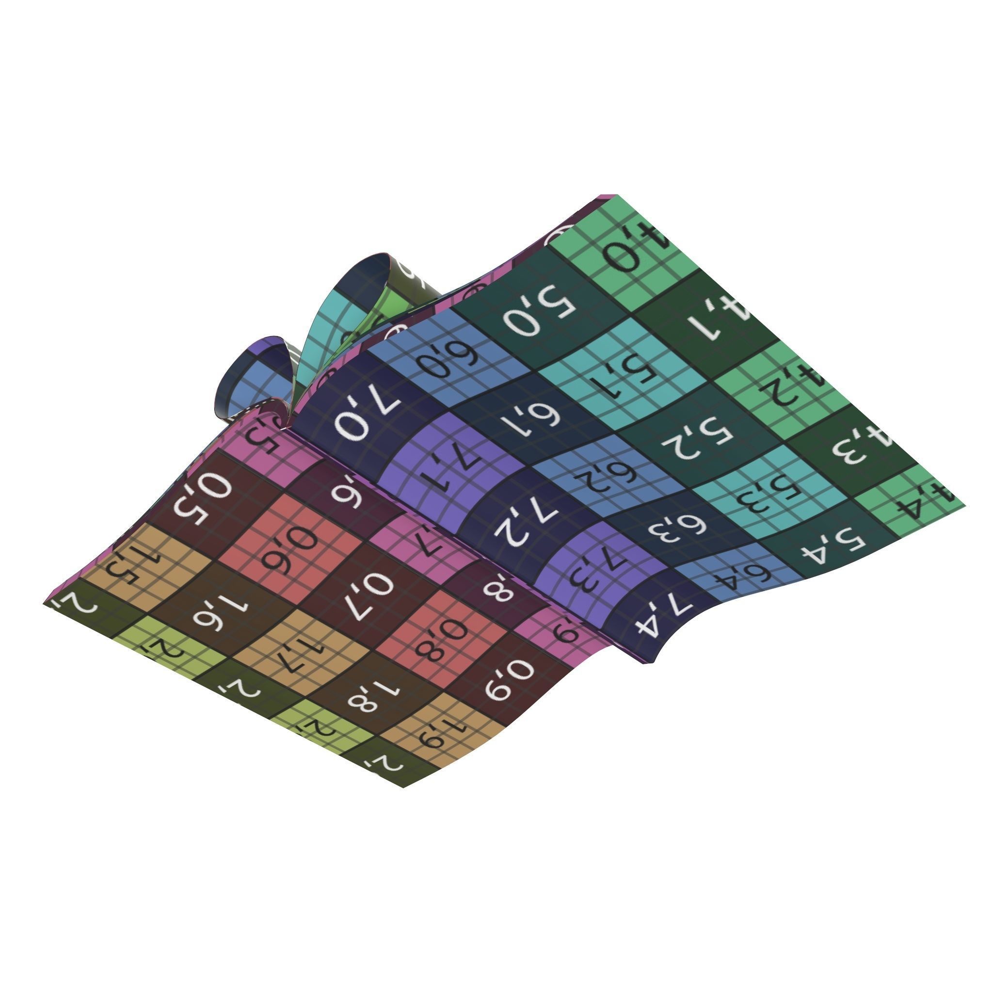 Magazine opened 05 3D model_10