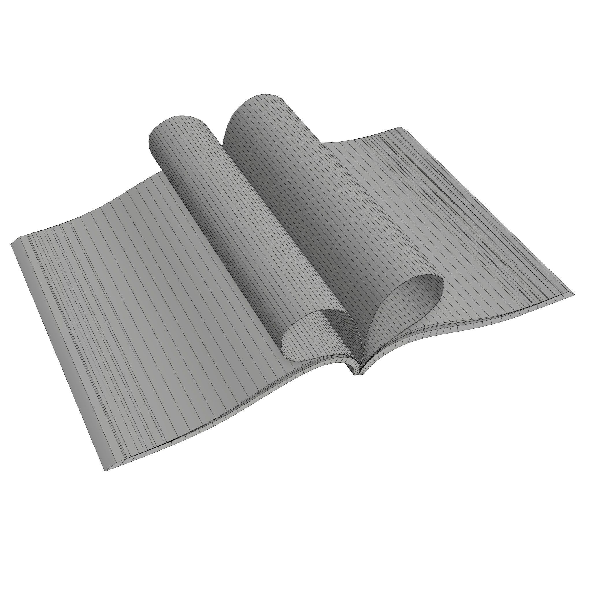 Magazine opened 05 3D model_4