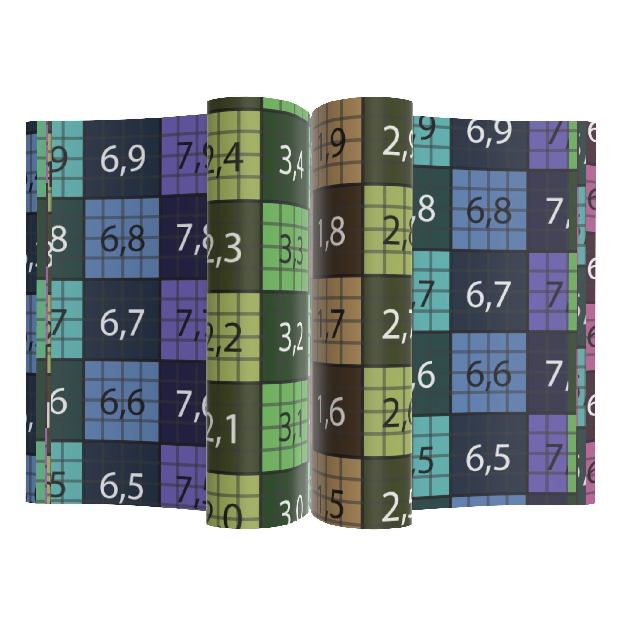 Magazine opened 05 3D model_11