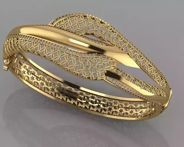GC GOLD BRC030- Diamond BRACELET