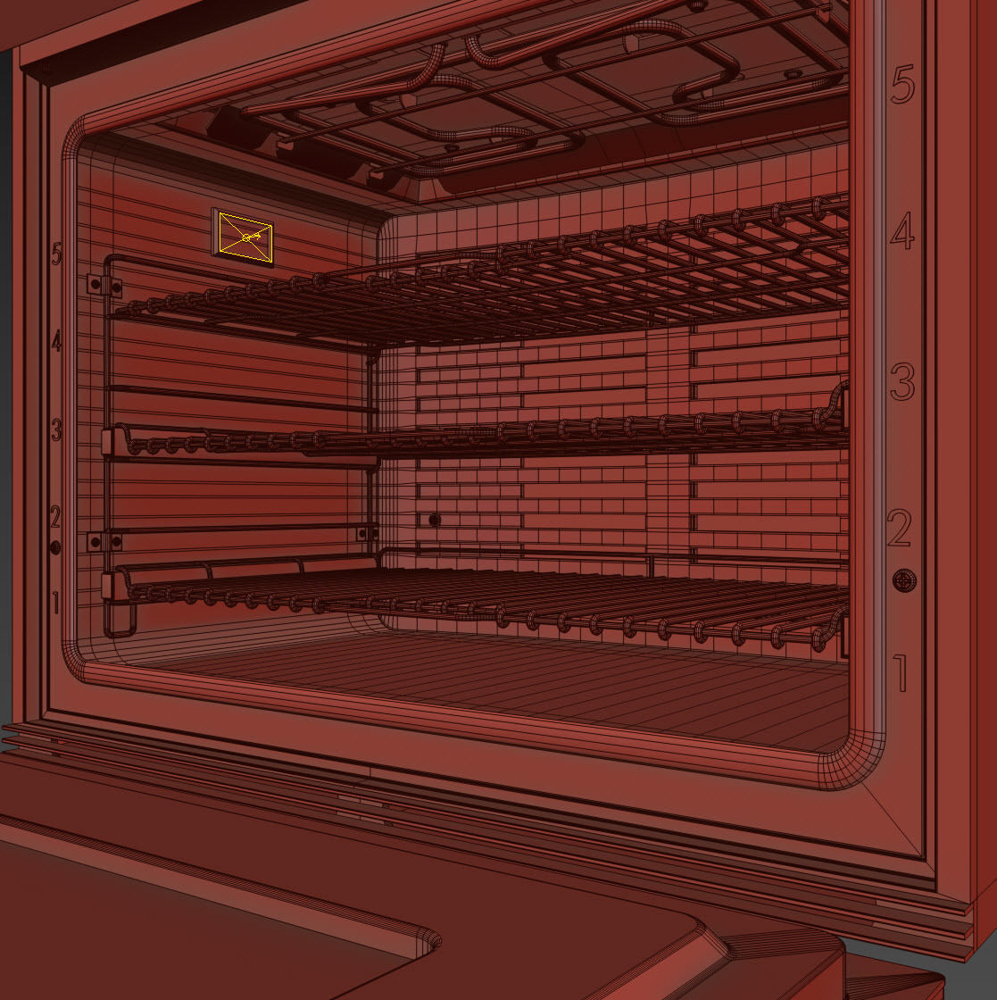 WOLF-DO30PE-S-PH double oven 3D model_17