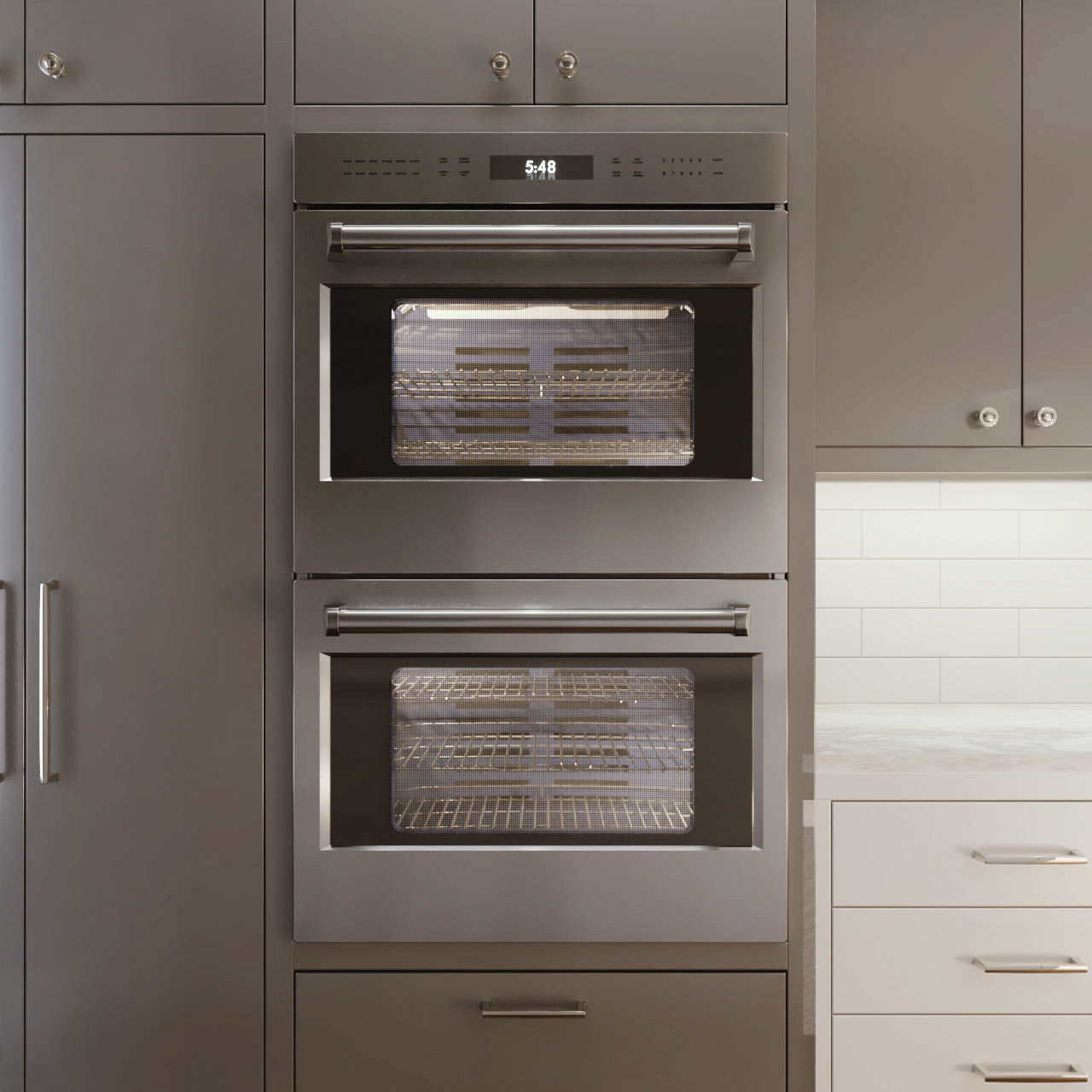 WOLF-DO30PE-S-PH double oven 3D model_5