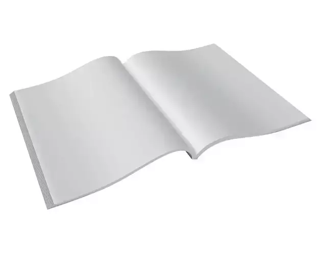 Magazine opened 3D model