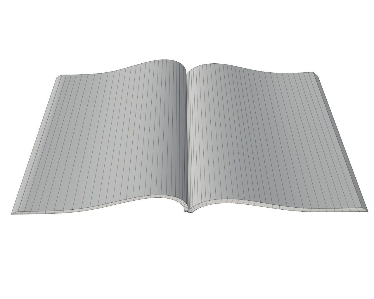 Magazine opened 3D model_1