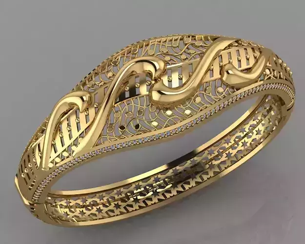 GC GOLD BRC038- Diamond BRACELET 