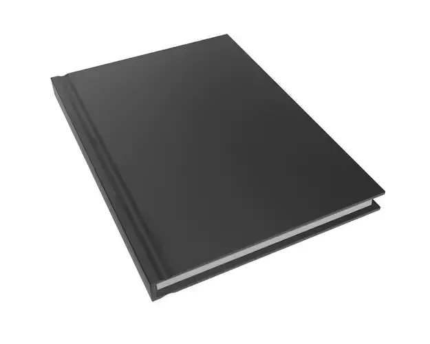 Notebook closed size A6 3D model